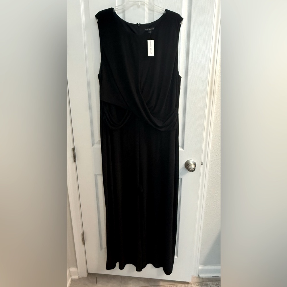 Lane Bryant Black Jumpsuit Size 22 BNWT - Picture 2 of 3